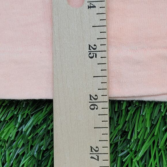 Vintage Surfer Shirt Womens Large 21x26 Peach Virginia-Beach - Picture 14 of 14